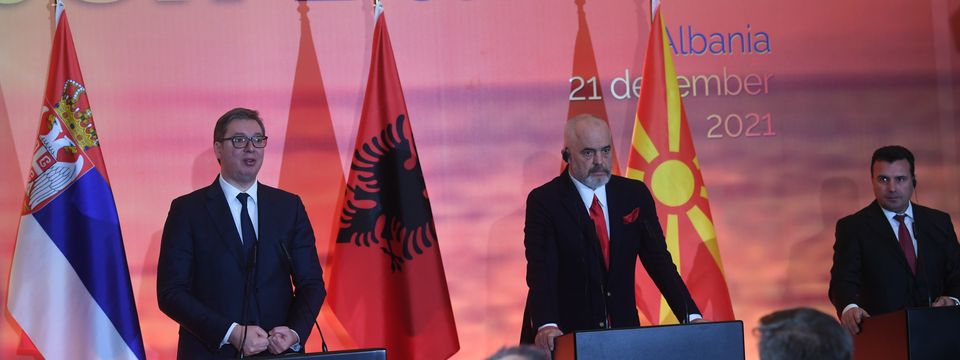 Predsednik Vučić na sastanku u okviru regionalne inicijative za saradnju "Otvoreni Balkan"