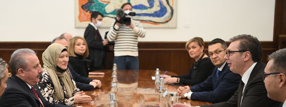 Sastanak sa predsednikom Velike Narodne skupštine Republike Turske