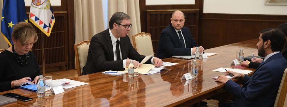 Sastanak sa ambasadorom države Katar