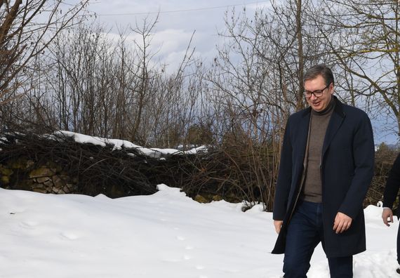 Predsednik Vučić u poseti Zlatiborskom i Raškom okrugu