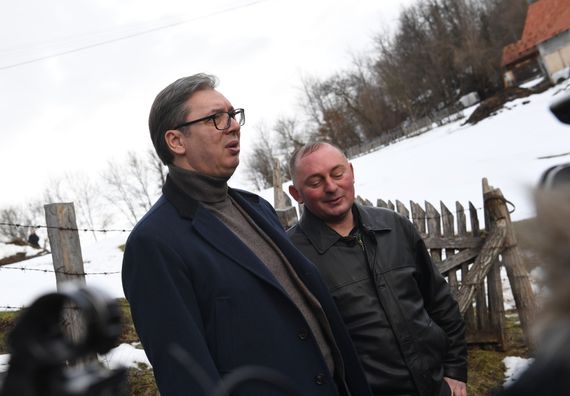 Predsednik Vučić u poseti Zlatiborskom i Raškom okrugu