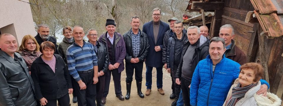 Председник Вучић у посети Златиборском и Рашком округу