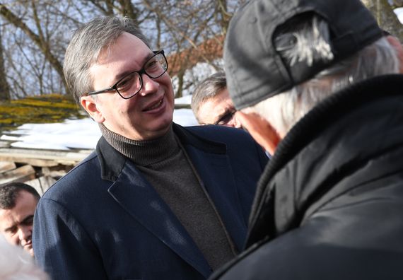 Predsednik Vučić u poseti Zlatiborskom i Raškom okrugu