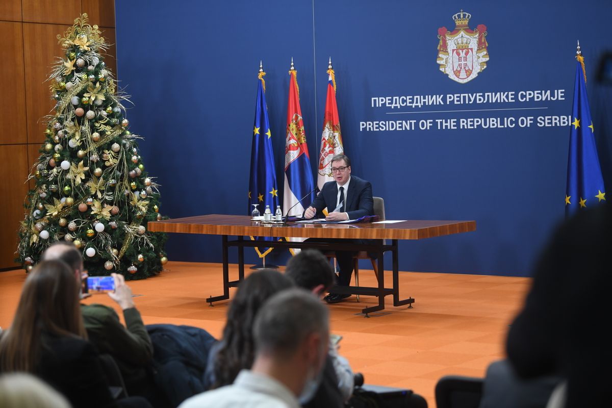 Годишња конференција за медије председника Републике Србије