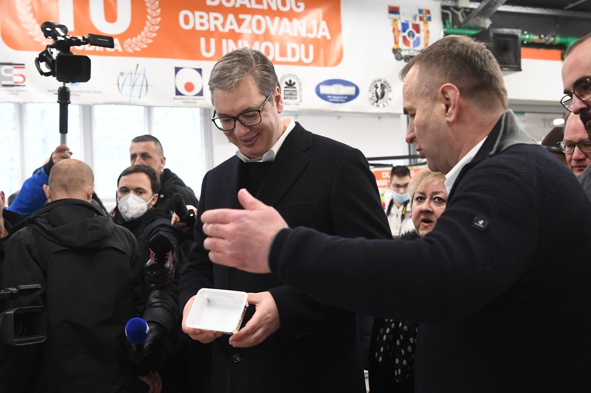 Председник Вучић посетио Прибој Председник Вучић посетио Прибој