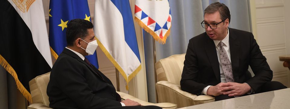 Oproštajna poseta ambasadora Arapske Republike Egipat