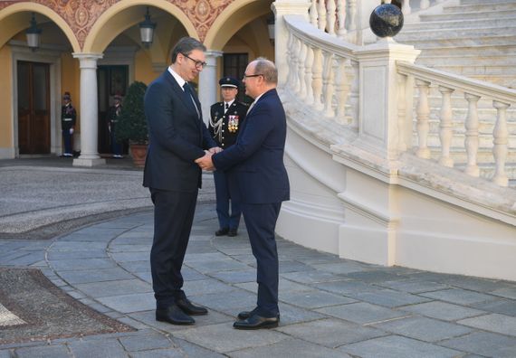 Predsednik Vučić u zvaničnoj poseti Kneževini Monako