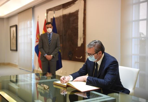 Председник Вучић у радној посети Краљевини Шпанији
