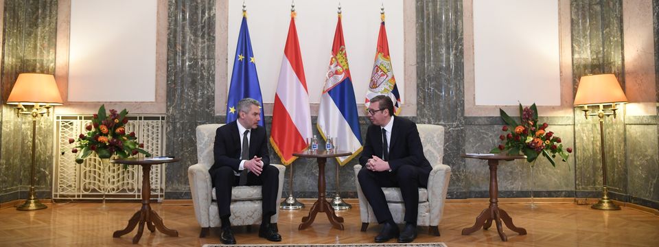 Састанак са савезним канцеларом Републике Аустрије