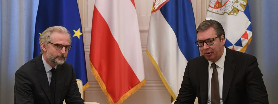 Oproštajna poseta ambasadora Republike Austrije