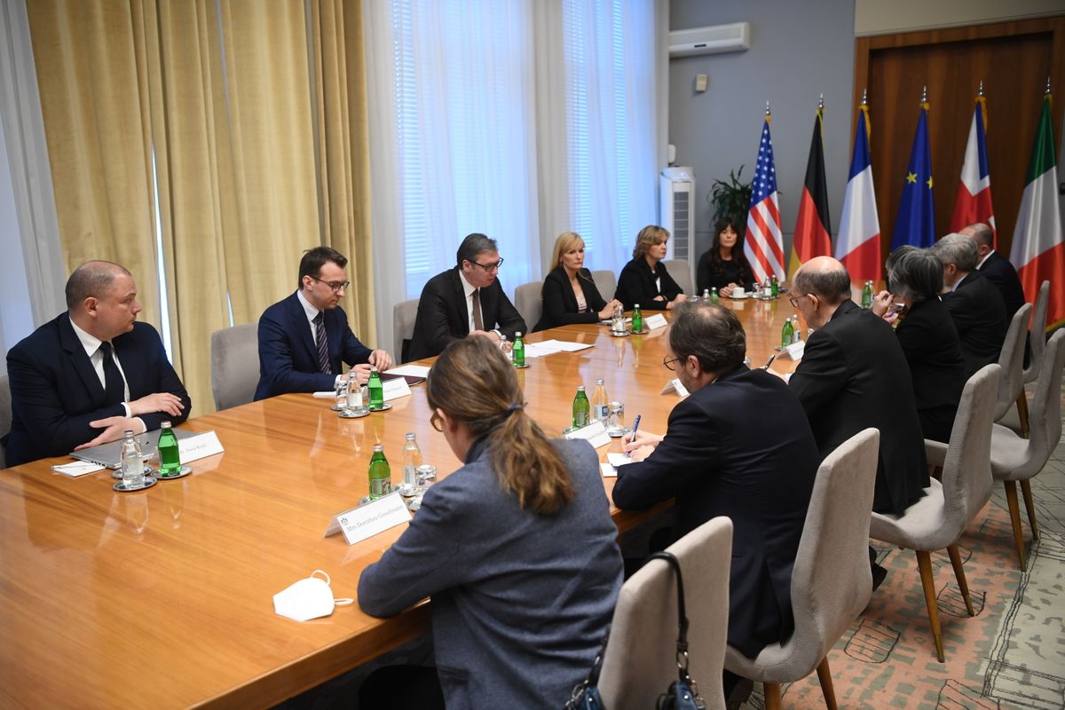 Sastanak sa ambasadorima zemalja Kvinte