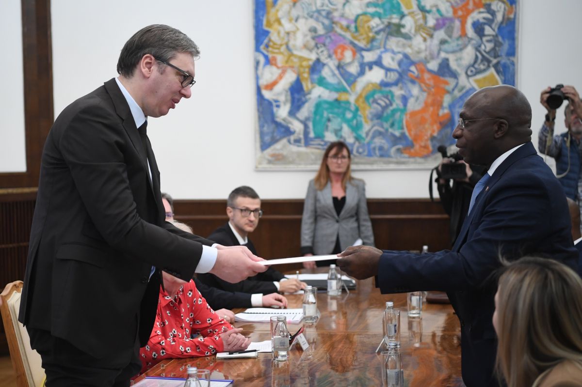 Cастанак са министром спољних послова Републике Анголе