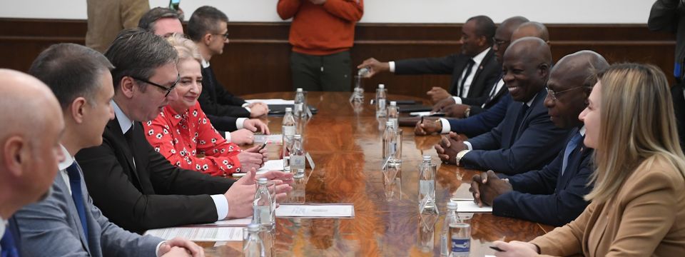 Castanak sa ministrom spoljnih poslova Republike Angole