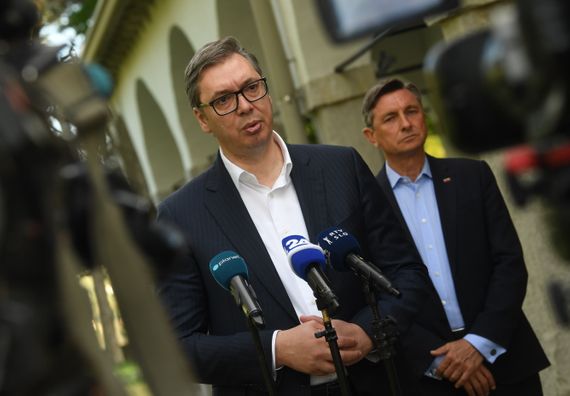 Predsednik Vučić u radnoj poseti Republici Sloveniji