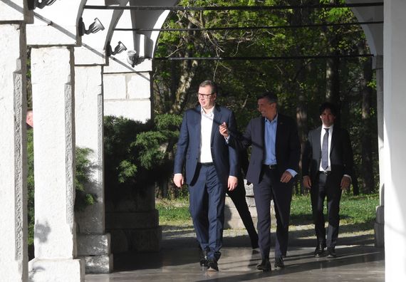 Predsednik Vučić u radnoj poseti Republici Sloveniji