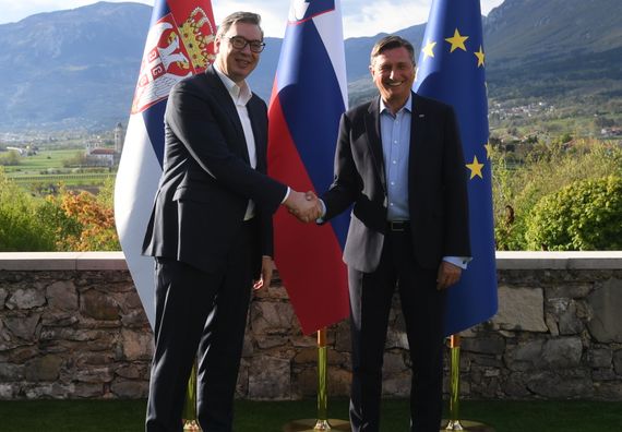 Predsednik Vučić u radnoj poseti Republici Sloveniji