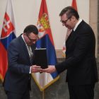 Уручење Ордена српске заставе другог степена председнику Европске агенције за сарадњу у кривичним стварима (Eurojust)