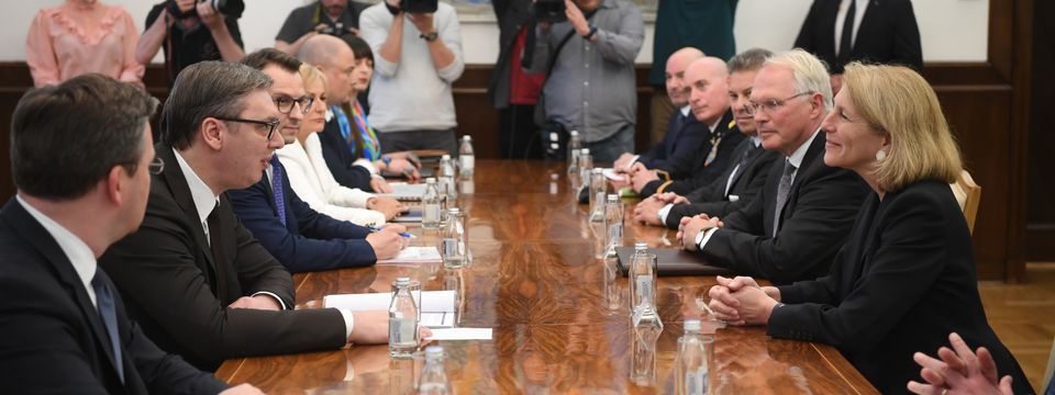 Sastanak sa pomoćnicom državnog sekretara SAD za Evropu i Aziju
