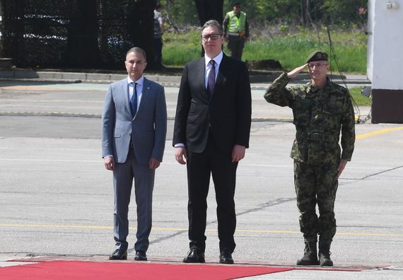 Председник Вучић присуствовао приказу способности Војске Србије „ШТИТ 2022”