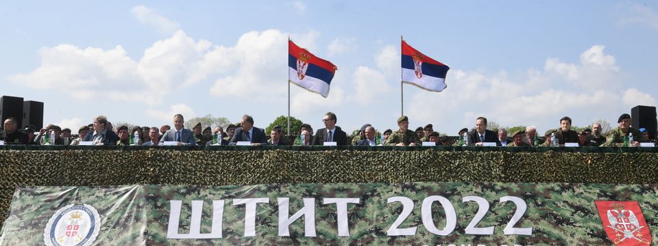 Predsednik Vučić prisustvovao prikazu sposobnosti Vojske Srbije „ŠTIT 2022”