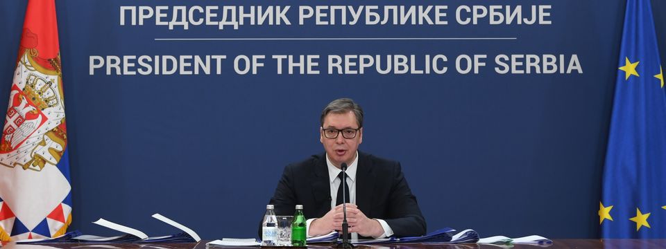 Обраћање председника Вучића јавности