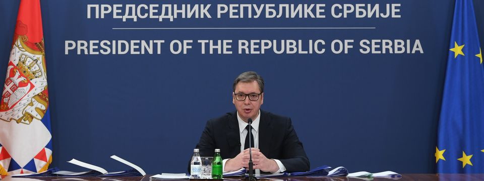 Obraćanje predsednika Vučića javnosti