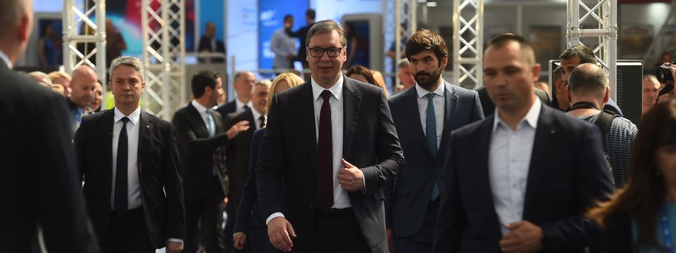 Predsednik Vučić prisustvovao ceremoniji otvaranja Sajma automobila