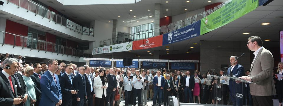 Predsednik Vučić prisustvovao ceremoniji otvaranja 89. Međunarodnog poljoprivrednog sajma u Novom Sadu