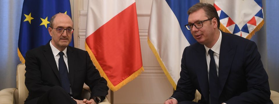 Oproštajna poseta ambasadora Republike Italije