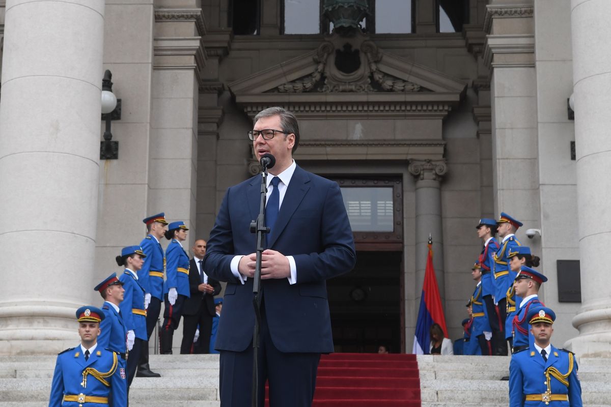 Predsednik Vučić položio zakletvu