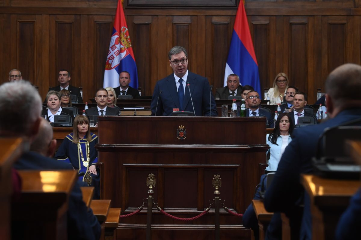 Predsednik Vučić položio zakletvu