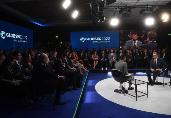 Predsednik Vučić učestvovao na GLOBSEC 2022 Forumu