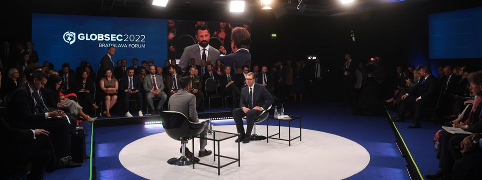 Predsednik Vučić učestvovao na GLOBSEC 2022 Forumu
