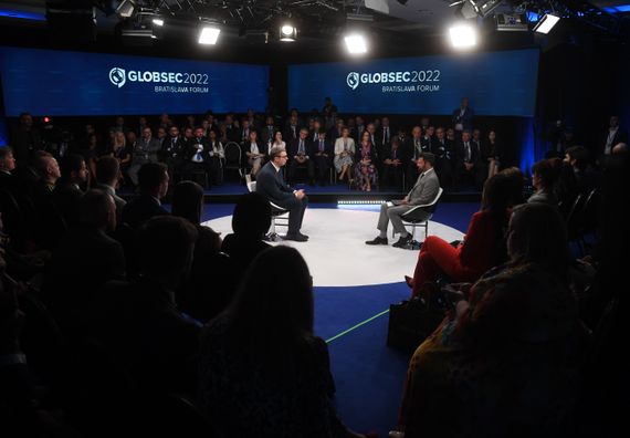 Председник Вучић учествовао на GLOBSEC 2022 Форуму