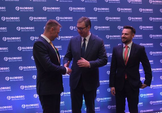 Председник Вучић учествовао на GLOBSEC 2022 Форуму