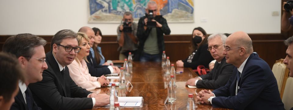Sastanak sa ministrom spoljnih poslova Republike Grčke