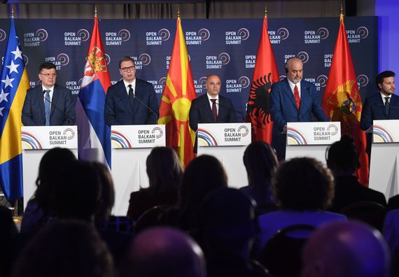Predsednik Vučić učestvovao na samitu "Otvoreni Balkan" u Ohridu