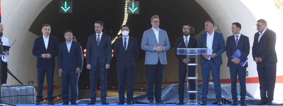 Predsednik Vučić prisustvovao otvaranju sektora B5 obilaznice oko Beograda