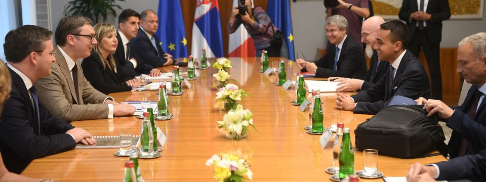 Састанак са министром спољних послова Италије