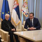 Oproštajna poseta apostolskog nuncija u Srbiji