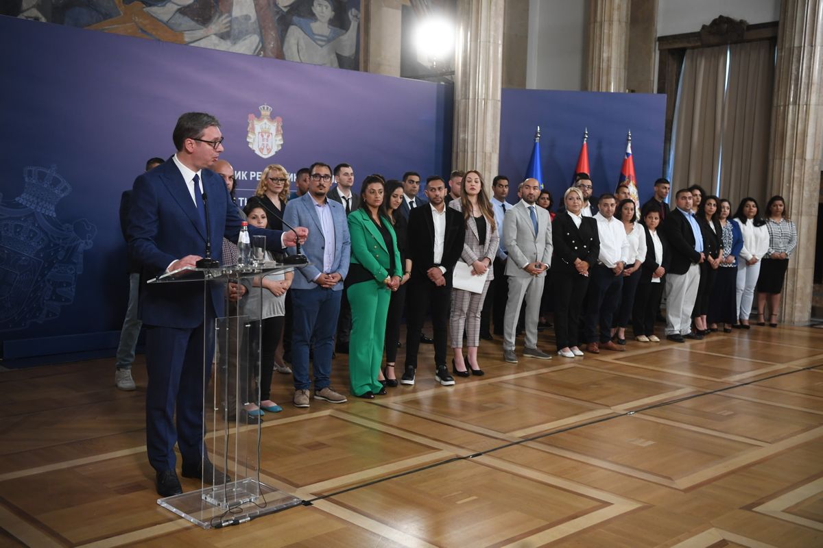 Predsednik Vučić primio prvu generaciju polaznika programa 
