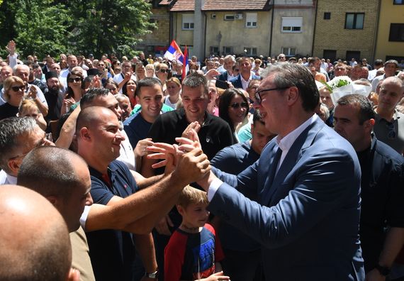 Predsednik Vučić u poseti Moravičkom okrugu