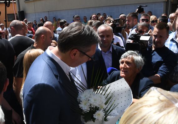 Predsednik Vučić u poseti Moravičkom okrugu