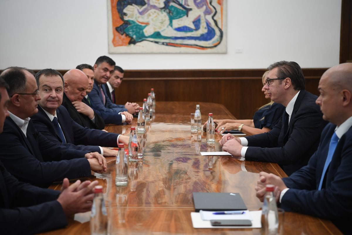 Predsednik Vučić završio konsultacije o kandidatu za predsednika Vlade