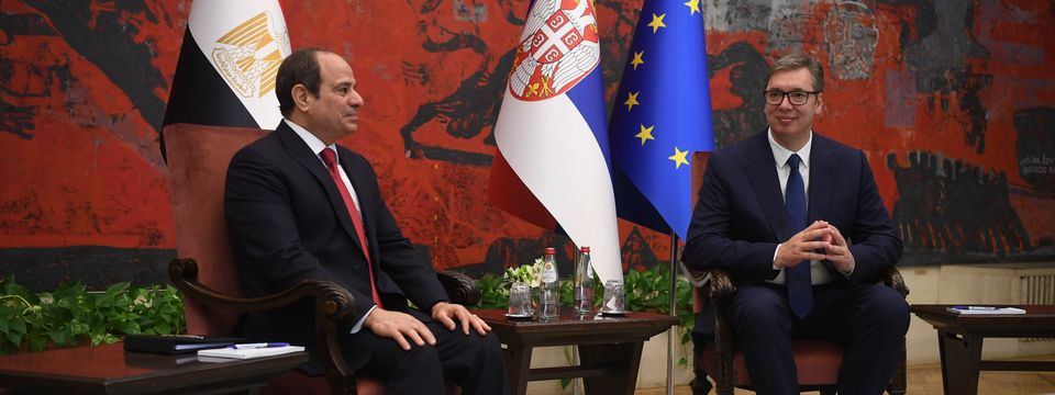 ЗАЈЕДНИЧКА ДЕКЛАРАЦИЈА О УСПОСТАВЉАЊУ СТРАТЕШКОГ ПАРТНЕРСТВА ИЗМЕЂУ РЕПУБЛИКЕ СРБИЈЕ И АРАПСКЕ РЕПУБЛИКЕ ЕГИПАТ