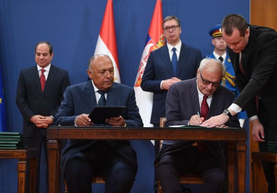 Zvanična poseta predsednika Arapske Republike Egipat