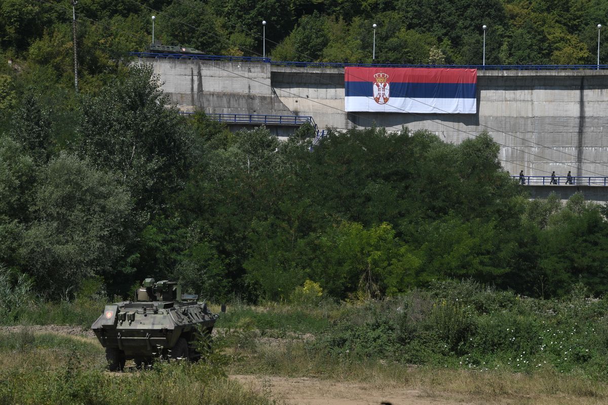 Predsednik Vučić na pokazno-taktičkoj vežbi 