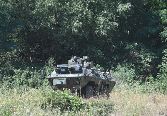 Председник Вучић на показно-тактичкој вежби 