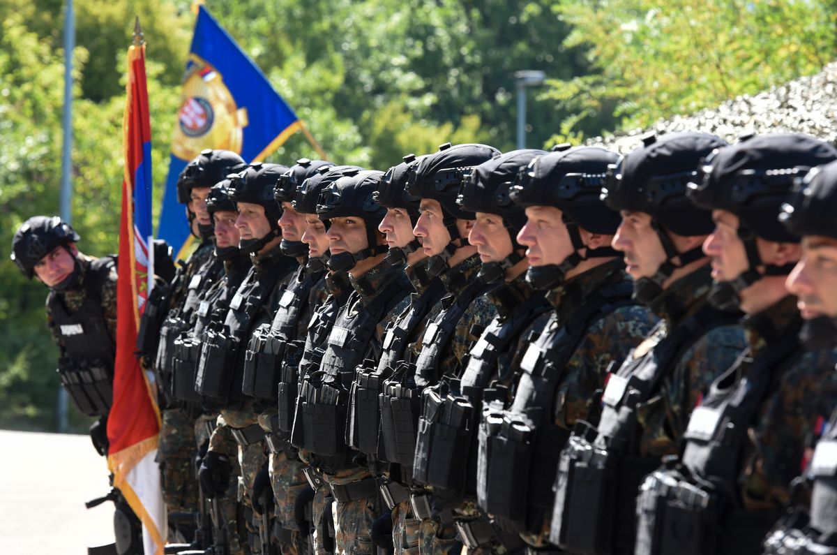 Predsednik Vučić na pokazno-taktičkoj vežbi 