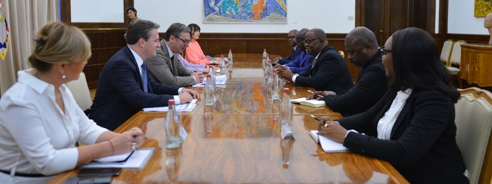 Sastanak sa ministrom spoljnih poslova Gabonske Republike